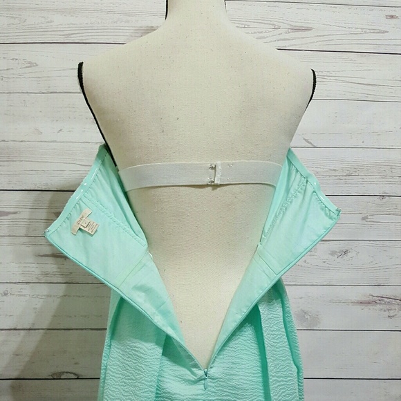 J.Crew Lorelie Strapless Cotton Beach Dress Size 4 - Picture 7 of 8